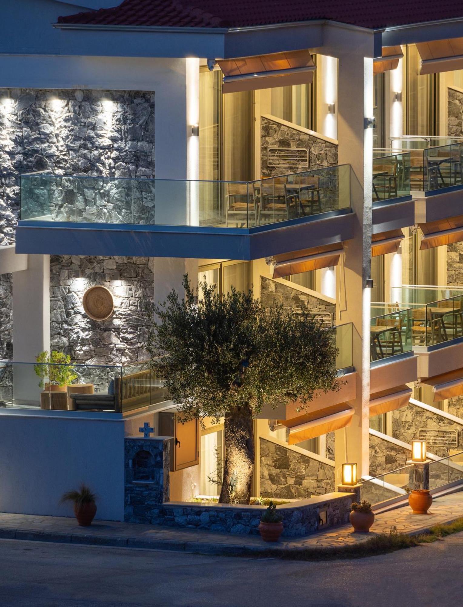 Ikies Apollon Boutique Hotel Sarti Exterior foto