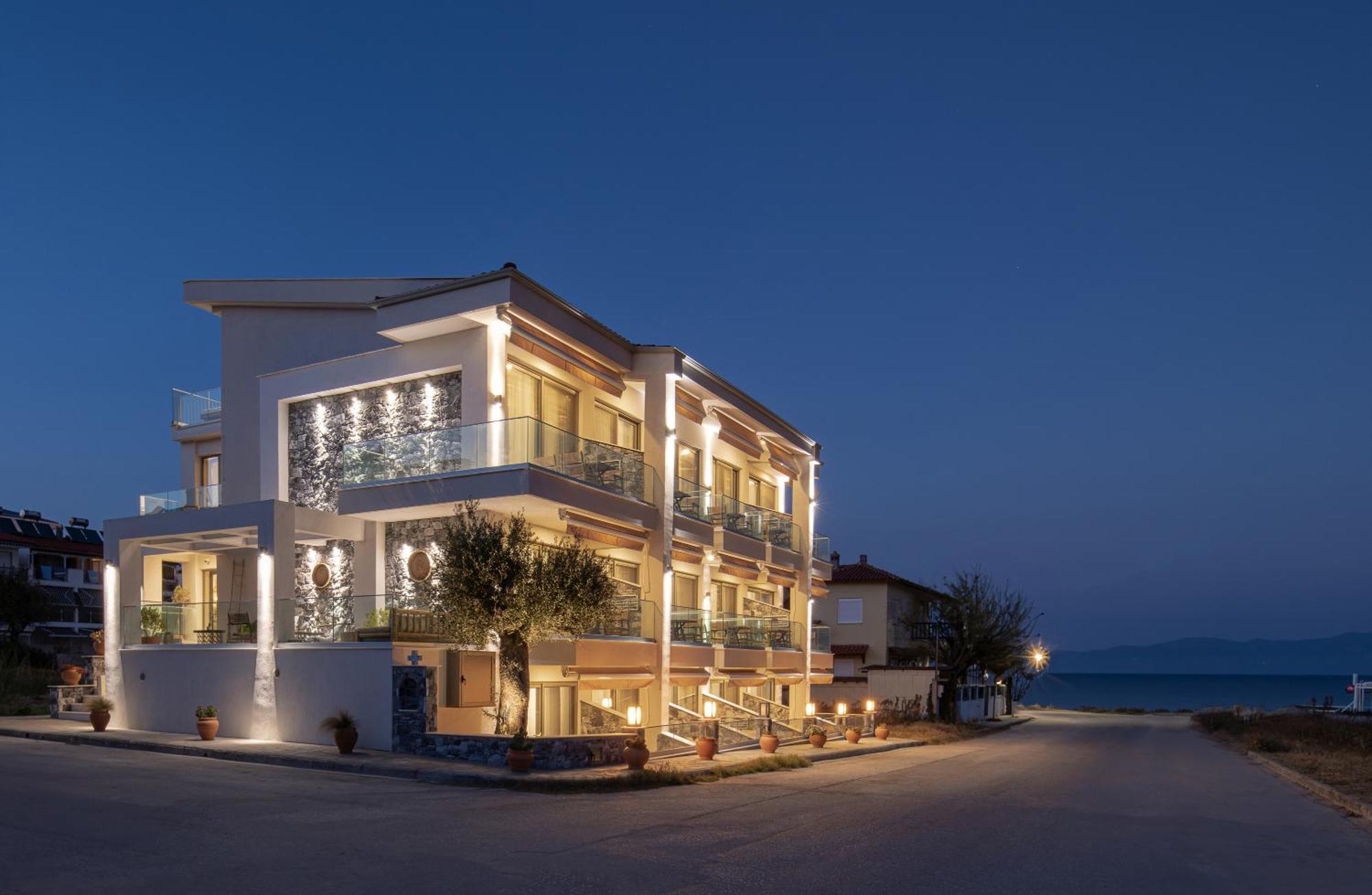 Ikies Apollon Boutique Hotel Sarti Exterior foto