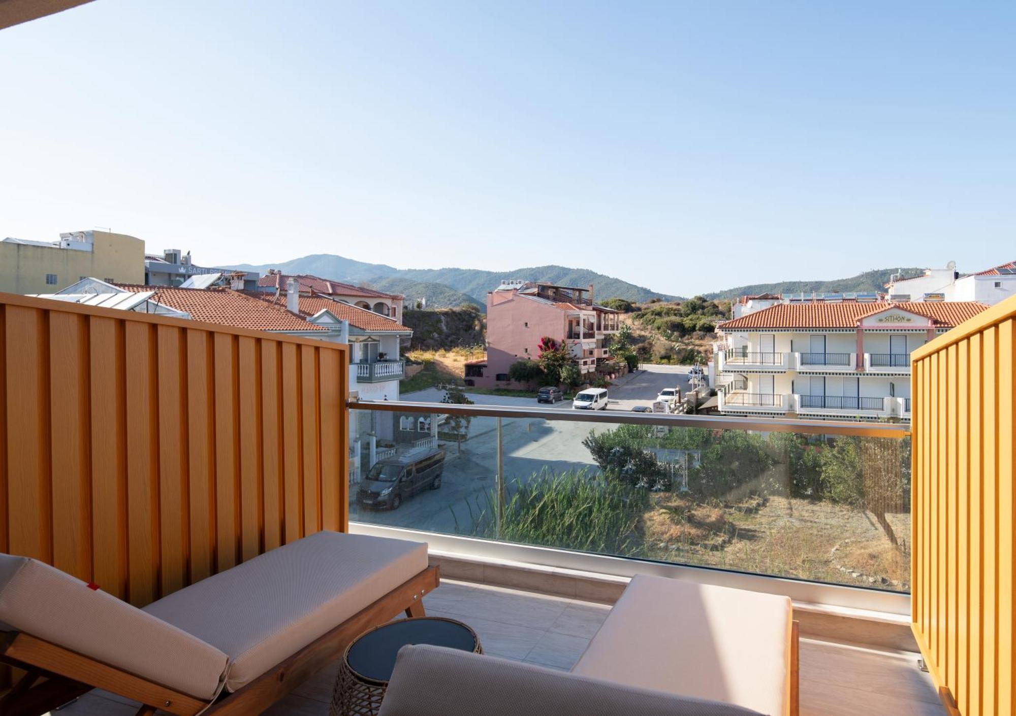 Ikies Apollon Boutique Hotel Sarti Exterior foto